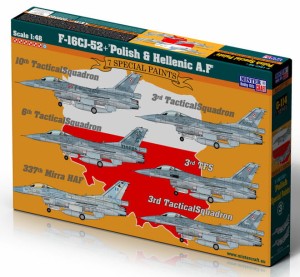F-16CJ-52 'Polish And Hellenic Air Force Fighter, Mistercraft G-114