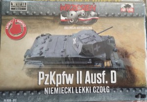 Pz.Kpfw.II Ausf.D - niemiecki czołg lekki, First To Fight 012