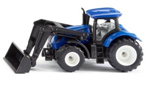 New Holland traktor z podnośnikiem , Siku 1396