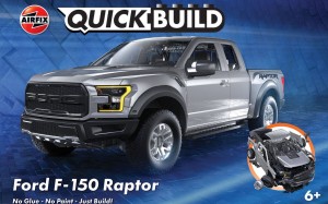 QUICK BUILD -  Ford F-150 Raptor (Grey), Airfix J6053