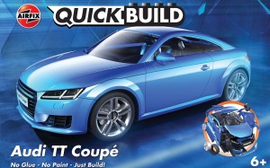 QUICK BUILD - Audi TT Coupe - Blue, Airfix J6054
