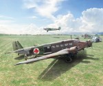 Junkers Ju-52/3m Tante Ju 3M, Italeri 0102