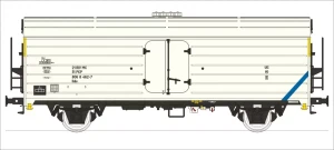 Wagon chłodnia Ibhs typ 202L PKP, Tillig 502327