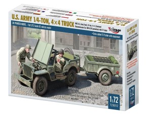US Army 1/4-Ton 4x4 Truck, Mirage Hobby 720012