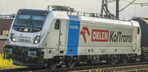 Lokomotywa TRAXX DC 3, 594 "Orlen – KolTrans", Acme 90245