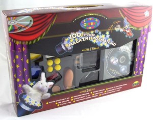 MAŁY MAGIK 100 sztuczek + DVD
