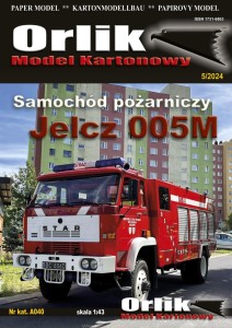 Samochód pożarniczy Jelcz 005M, Orlik 5/2024
