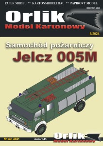 Wojskowy samochód pożarniczy Jelcz 005M, Orlik 6/2024