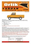 Samochód Tarpan 233S PICK-UP, Orlik 02/2008