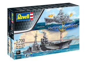 Pacific Warriors - USS Fletcher & USS Indianapolis, zestaw podarunkowy Revell 05644