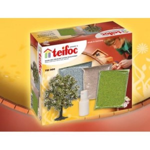 Budowle z cegiełek - Zestaw do dekoracji domków, Teifoc 900