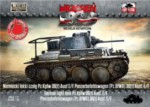 Niemiecki Lekki Czołg Pz.Kpfw 38(t) Ausf E/F, First to Fight 116