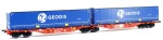Wagon intermodalny Sggmrs 90' DB Cargo Polska, Acme 40490