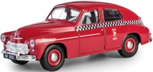 Daffi Kolekcja PRL - Warszawa M20 Taxi - wiśniowy