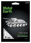 Metal Earth, Czołg T-34 MMS201