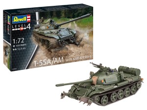 T-55A/AM with KMT-6/EMT-5, Revell 03328