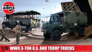 WWII 3-Ton G.S. and Troop Trucks, Airfix 03306A