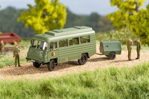 Robur 4x4 NVA z przyczepą kompresora, Auhagen 66051