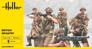 WWII British Infantry, Heller 49604
