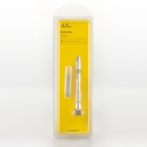 Hand Drill with Five Drills (1, 1.2, 1.4, 1.5 and 1.8 mm), wiertarka ręczna Heller 99019