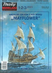Galeon angielski Mayflower, Mały Moderz 1-2-3/2023