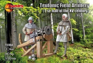 Teutonic Field Artillery (1-st half of the XV century), Mars 72064