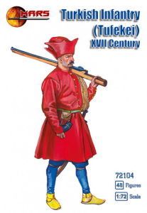 Turkish Infantry (Tufekei) XVII century, Mars 72104