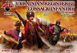 Ukrainian Registered Cossack Infantry XVII Century, Red Box 72142