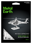 Metal Earth Helikopter AH-64 Apache, MMS083