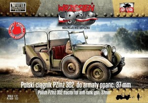 Polski ciągnik PZInż 302 do armaty ppanc. 37 mm, First to Fight 122