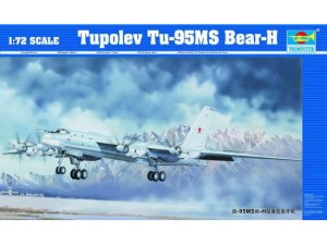 Soviet Bomber Tupolev Tu-95 MS Bear H, Trumpeter 01601