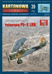 Kartonowa Kolekcja KK39 Polikarpow Po-2 LNB