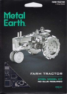 Farm Tractor, Metal Earth MMS052