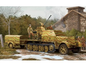 German Sd.Kfz.7/2 3.7cm Flak 43 auf Selbstfahrlafette, Trumpeter 01527