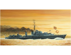 Tribal-class destroyer HMS Eskimo (F75)1941. Trumpeter 05757