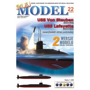 USS Von Steuben / Lafayette, Sklej Model 5/2021