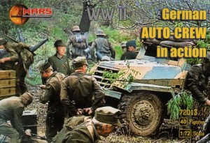 WWII German auto-crew in action, Mars 72013