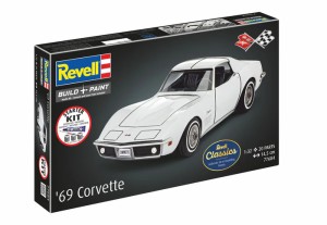 Chevrolet Corvette C3 (1969), Starter Kit Revell Classics 77684