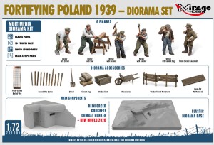 Fortifying Poland 1939 - Diorama Set, Mirage Hobby 721001