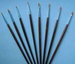 Pędzel nylon płaski