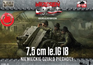 Niemieckie działo piechoty 75 mm le. IG 18, First To Fight 031