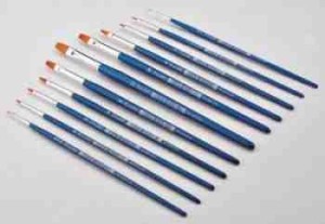 Pędzel nylon płaski Italeri