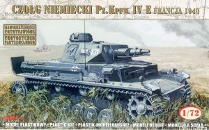 Panzer IV Ausf.E Francja 1940, Mirage Hobby 72863