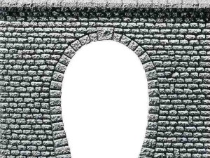 Portal tunelowy kamień naturalny profi, Faller 170880