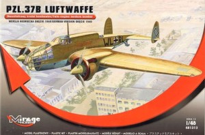 PZL.37B Łoś Luftwaffe, Mirage Hobby 481312