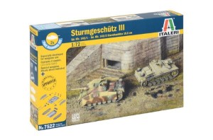 Sturmgeschutz III (2 szt.), Italeri 7522