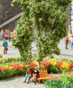 Drzewko - brzoza z ławką, Noch 21642