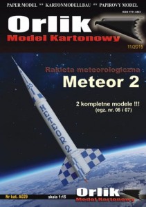 Rakieta meteorologiczna Meteor-2, Orlik 11/2015