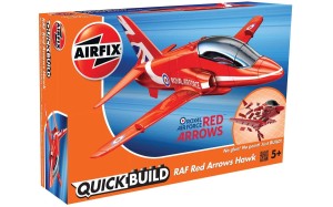 QUICK BUILD - RAF Red Arrows Hawk, Airfix J6018
