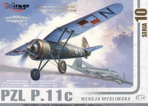 PZL P.11c wersja myśliwska, Mirage Hobby 481001